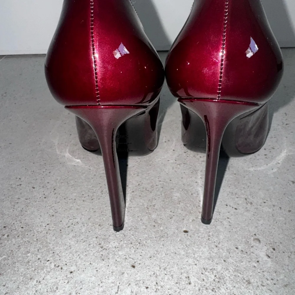 Saint Laurent Tom 110 deep bordeaux 38.5 - Picture 9 of 11